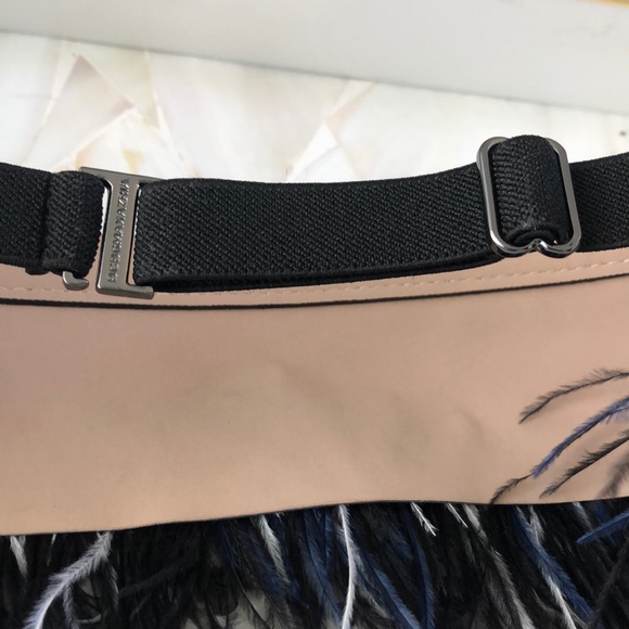 BCBGMaxazria Ostrich Feather Belt main image 5